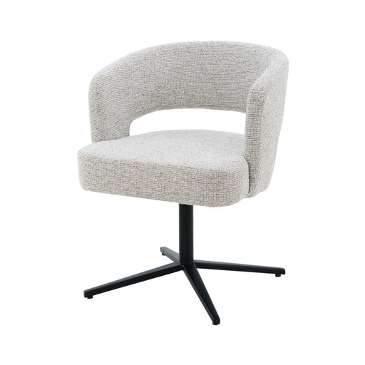 Eetkamerstoel Isabel Beige Draaibaar 63 cm 63x62x78 cm-Eetkamerstoelen-Livingfurn