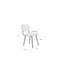 Eetkamerstoel Jake Off White Bouclé Polyacrylic Wit 56x46 cm-Fauteuils-Creating Home