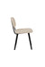 Eetkamerstoel Jake Off White Bouclé Polyacrylic Wit 56x46 cm-Fauteuils-Creating Home