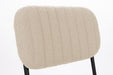 Eetkamerstoel Jake Off White Bouclé Polyacrylic Wit 56x46 cm-Fauteuils-Creating Home
