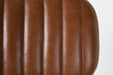 Eetkamerstoel Jake Worn PU Leather Bruin 58x46 cm-Fauteuils-Creating Home