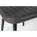 Eetkamerstoel Jake Worn PU Leather Zwart 58x46 cm-Eetkamerstoelen-Creating Home