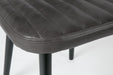 Eetkamerstoel Jake Worn PU Leather Zwart 58x46 cm-Eetkamerstoelen-Creating Home