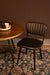 Eetkamerstoel Jake Worn PU Leather Zwart 58x46 cm-Eetkamerstoelen-Creating Home