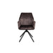 Eetkamerstoel Jamie Hout Plyhout,Polyester Bruin 61x56 cm-Fauteuils-Creating Home