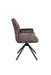 Eetkamerstoel Jamie Hout Plyhout,Polyester Bruin 61x56 cm-Fauteuils-Creating Home