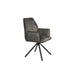 Eetkamerstoel Jamie Moss Plyhout,Polyester Groen 61x56 cm-Eetkamerstoelen-Creating Home