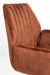 Eetkamerstoel Jamie Rust Plyhout,Polyester Bruin 61x56 cm-Eetkamerstoelen-Creating Home