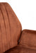 Eetkamerstoel Jamie Rust Plyhout,Polyester Bruin 61x56 cm-Eetkamerstoelen-Creating Home