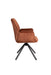 Eetkamerstoel Jamie Rust Plyhout,Polyester Bruin 61x56 cm-Fauteuils-Creating Home