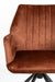 Eetkamerstoel Jamie Rust Plyhout,Polyester Bruin 61x56 cm-Fauteuils-Creating Home