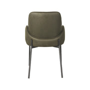 Eetkamerstoel Jari Army Microvezel 55x60x86 cm-Eetkamerstoelen-LABEL51