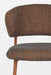 Eetkamerstoel Jasmine Donker Polyester Multi color 63x50 cm-Eetkamerstoelen-Creating Home