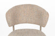 Eetkamerstoel Jasmine Light Polyester Multi color 63x50 cm-Eetkamerstoelen-Creating Home