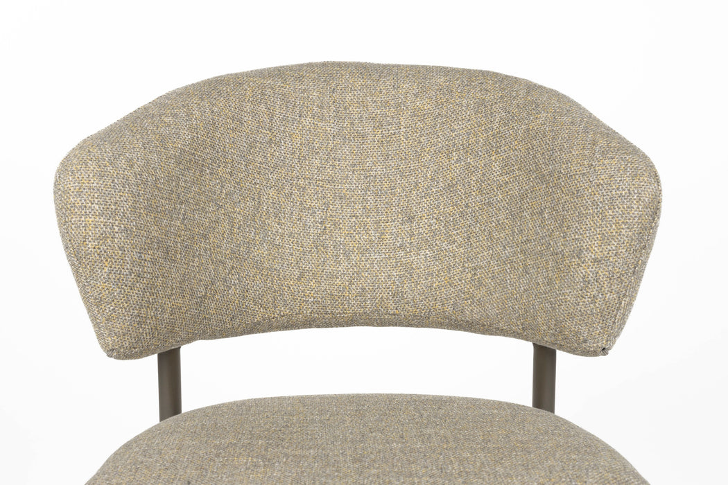 Eetkamerstoel Jasmine Polyester Groen 63x50 cm