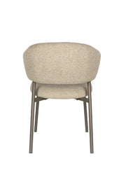 Eetkamerstoel Jasmine Polyester Groen 63x50 cm-Eetkamerstoelen-Creating Home