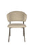 Eetkamerstoel Jasmine Polyester Groen 63x50 cm-Eetkamerstoelen-Creating Home