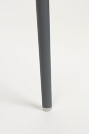 Eetkamerstoel Jeffrey Polypropyleen Grijs 48.5x49 cm-Eetkamerstoelen-Creating Home