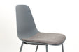 Eetkamerstoel Jeffrey Polypropyleen Grijs 48.5x49 cm-Eetkamerstoelen-Creating Home