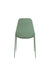 Eetkamerstoel Jeffrey Polypropyleen Groen 48.5x49 cm-Eetkamerstoelen-Creating Home