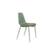 Eetkamerstoel Jeffrey Polypropyleen Groen 48.5x49 cm-Eetkamerstoelen-Creating Home