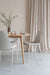 Eetkamerstoel Jeffrey Polypropyleen Wit 48.5x49 cm-Eetkamerstoelen-Creating Home