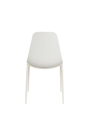 Eetkamerstoel Jeffrey Polypropyleen Wit 48.5x49 cm-Eetkamerstoelen-Creating Home
