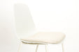 Eetkamerstoel Jeffrey Polypropyleen Wit 48.5x49 cm-Eetkamerstoelen-Creating Home