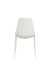 Eetkamerstoel Jeffrey Polypropyleen Wit 48.5x49 cm-Fauteuils-Creating Home