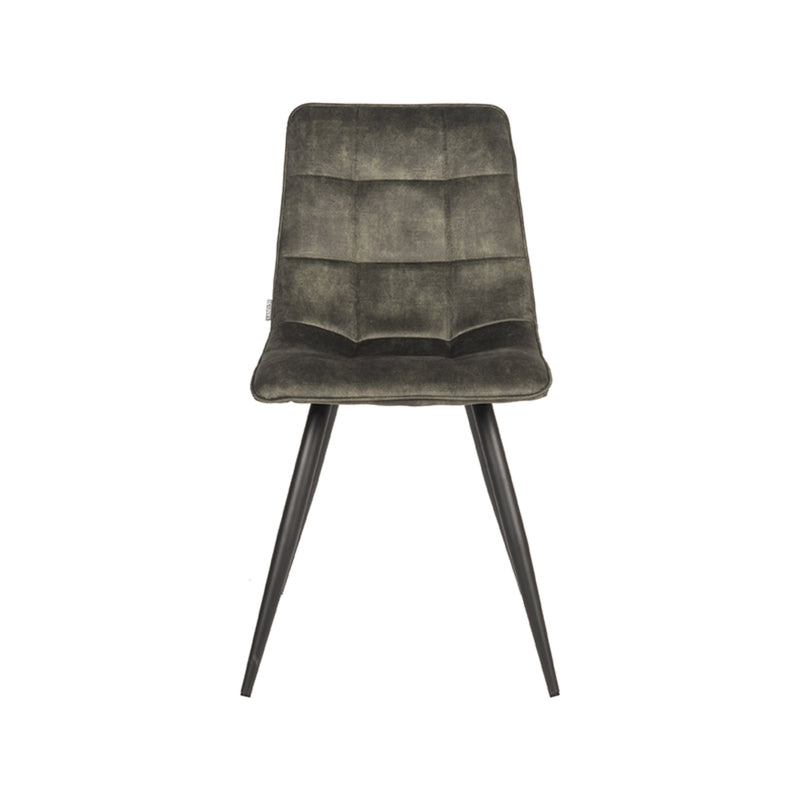 Eetkamerstoel Jelt Hunter Velours 45x56x84 cm-Eetkamerstoelen-LABEL51