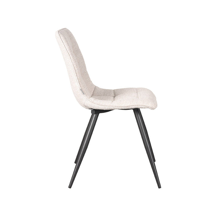 Eetkamerstoel Jelt - Naturel - Boucle-Eetkamerstoelen-LABEL51