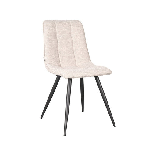 Eetkamerstoel Jelt - Naturel - Boucle-Eetkamerstoelen-LABEL51