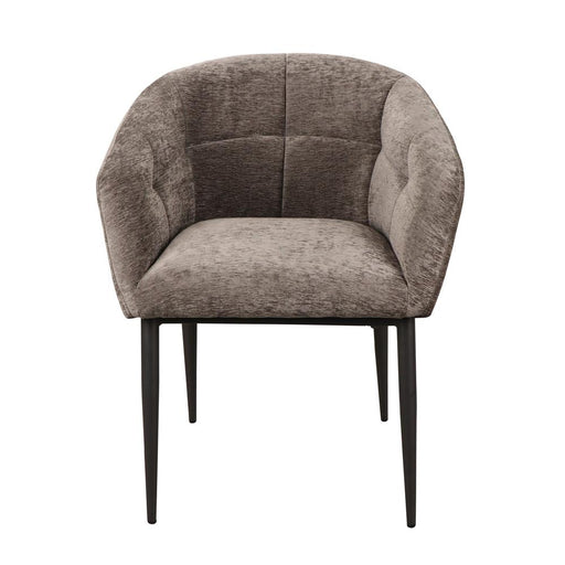 Eetkamerstoel Jeno Donkergrijs-Eetkamerstoelen-PTMD