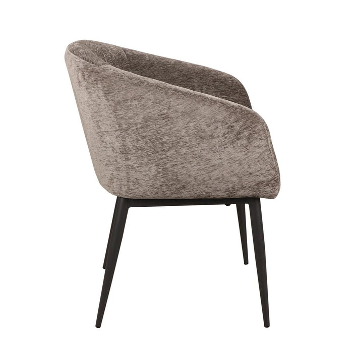 Eetkamerstoel Jeno Donkergrijs-Eetkamerstoelen-PTMD