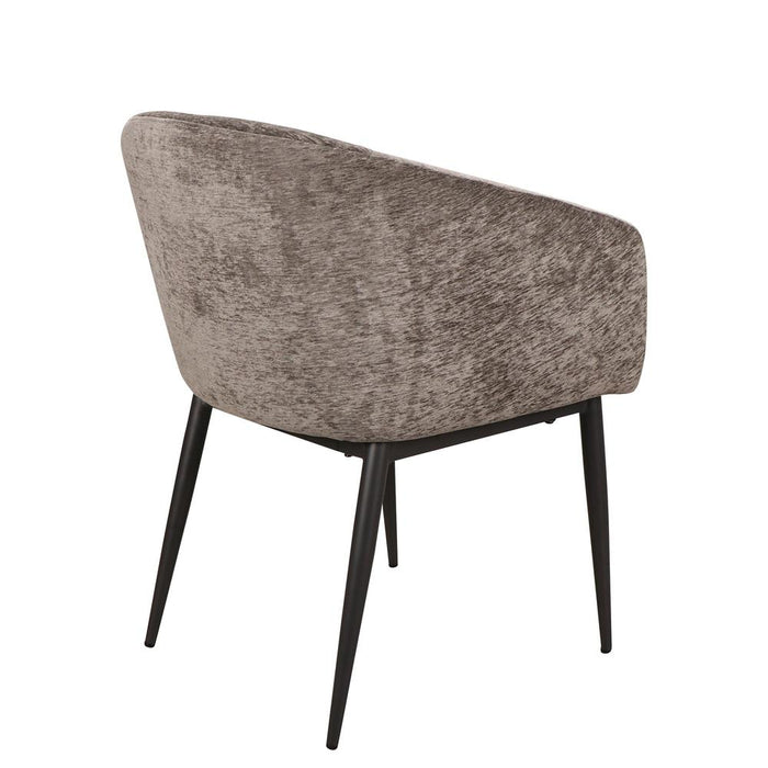 Eetkamerstoel Jeno Donkergrijs-Eetkamerstoelen-PTMD
