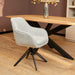 Eetkamerstoel Jens | Light Grey | Draaibaar-Eetkamerstoelen-Starfurn