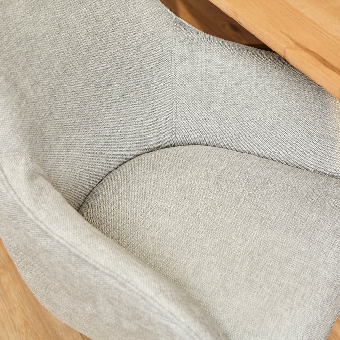 Eetkamerstoel Jens | Light Grey | Draaibaar-Eetkamerstoelen-Starfurn