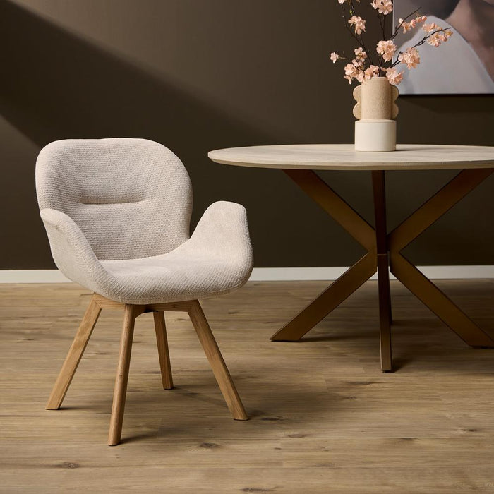 Eetkamerstoel Jesse - Beige-Eetkamerstoelen-Starfurn