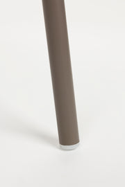 Eetkamerstoel Jessica Polyester Grijs 54.5x59 cm-Eetkamerstoelen-Creating Home