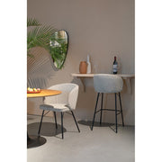 Eetkamerstoel Joa Polyester Beige 60x59.5 cm-Eetkamerstoelen-Creating Home