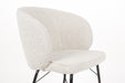 Eetkamerstoel Joa Polyester Beige 60x59.5 cm-Fauteuils-Creating Home
