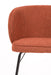 Eetkamerstoel Joa Polyester Terracotta 60x59.5 cm-Fauteuils-Creating Home
