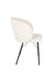 Eetkamerstoel Joa Polyester Wit 60x59.5 cm