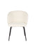 Eetkamerstoel Joa Polyester Wit 60x59.5 cm