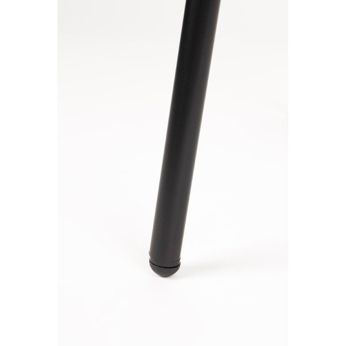 Eetkamerstoel Joa Polyester Wit 60x59.5 cm-Eetkamerstoelen-Creating Home
