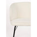 Eetkamerstoel Joa Polyester Wit 60x59.5 cm-Fauteuils-Creating Home