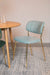 Eetkamerstoel Jolien Goud/light Nylon en polyester Groen 56x48 cm-Eetkamerstoelen-Creating Home