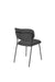 Eetkamerstoel Jolien Nylon en polyester Donkergrijs 56x48 cm-Eetkamerstoelen-Creating Home
