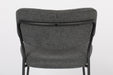 Eetkamerstoel Jolien Nylon en polyester Donkergrijs 56x48 cm-Eetkamerstoelen-Creating Home