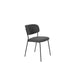 Eetkamerstoel Jolien Nylon en polyester Donkergrijs 56x48 cm-Eetkamerstoelen-Creating Home